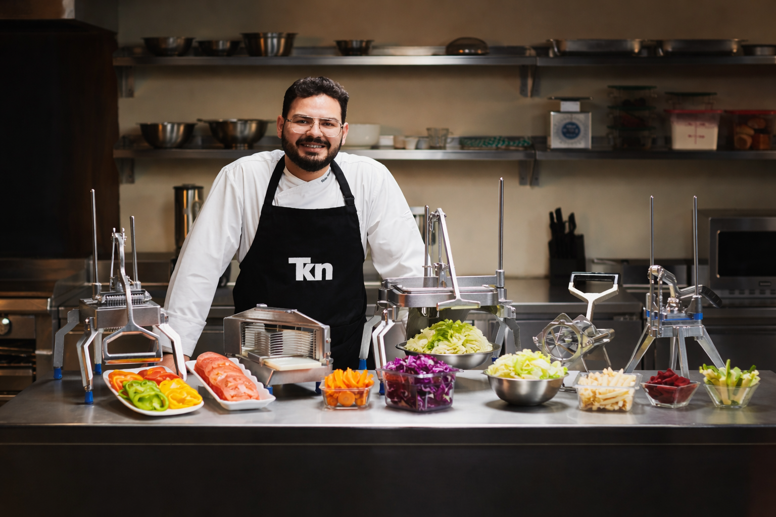 ¿Tus cocineros pierden horas preparando ensaladas? El atajo infalible para cortes perfectos en segundos