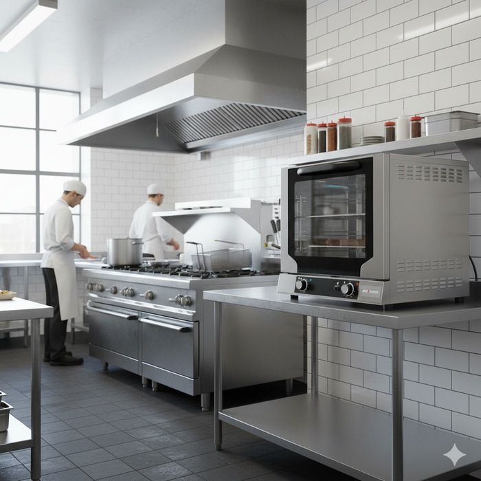 Humidificación en los Hornos de Convección TKN: El Secreto para una Cocina Profesional.