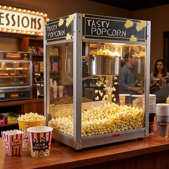 ¿Por qué tu negocio necesita una máquina de palomitas?
