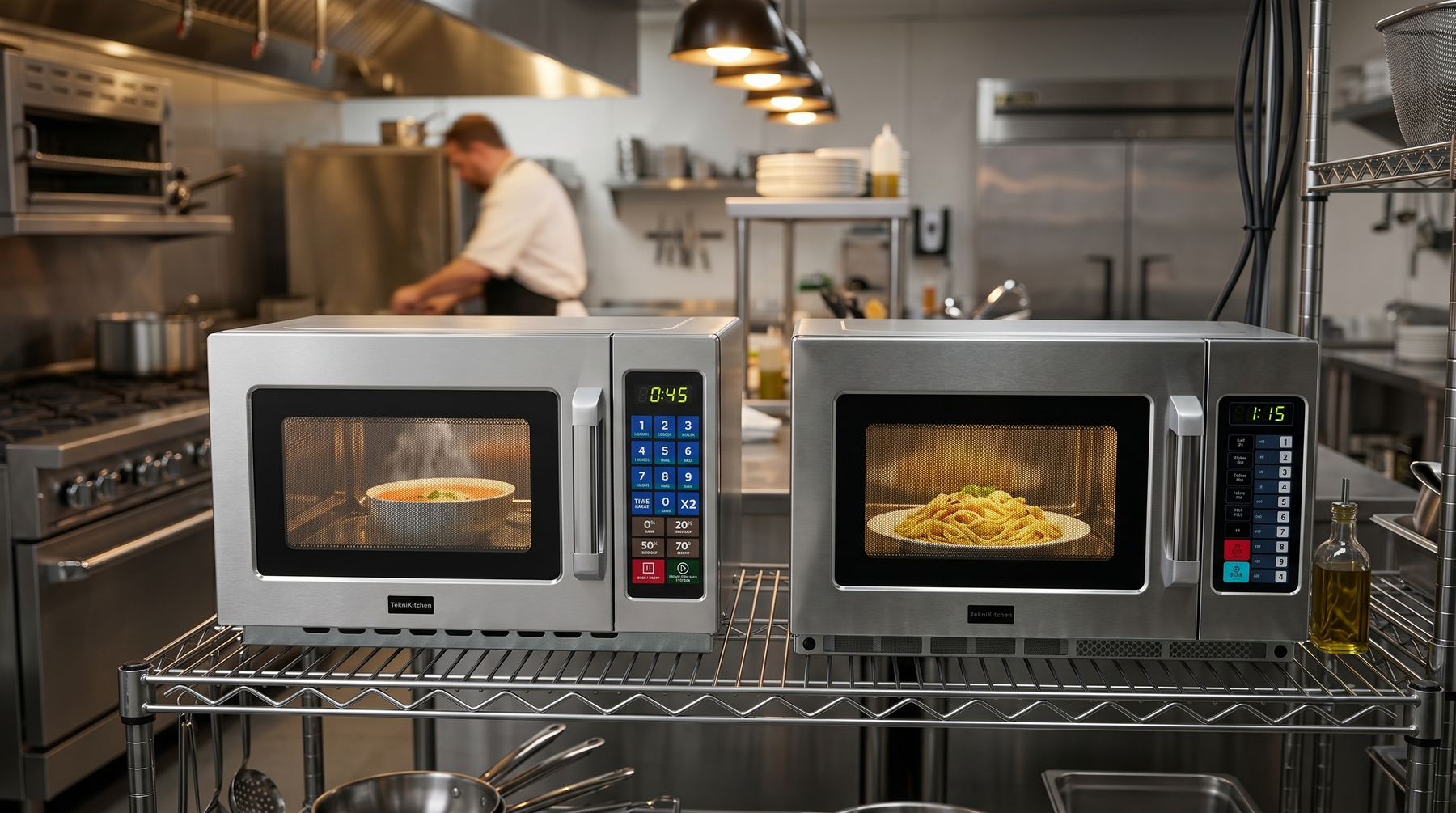 Microondas Heavy-Duty vs. Trabajo Medio: Cómo Saber Cuál Necesita tu Cocina