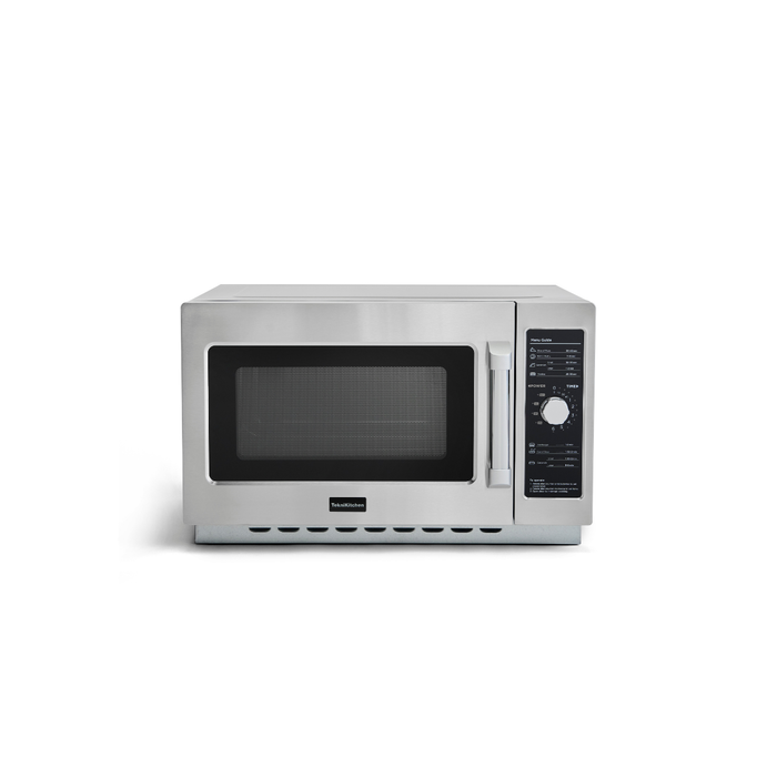 Horno de Microondas Acero Inoxidable 1.2 pies cúbicos Uso Comercial Trabajo Medio con Perilla TKM10DCE TekniKitchen