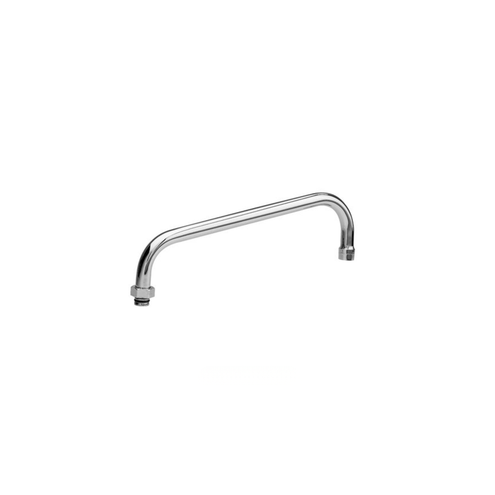 Grifo Mezclador a Pared de 8" con Cuello Swing Móvil de 16"
