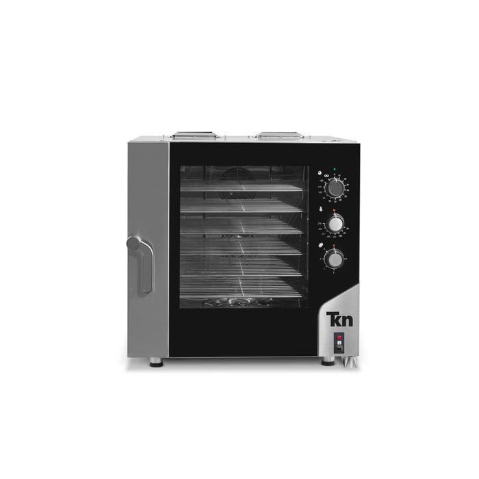 Horno de Convección a Gas con Inyección de Vapor Acero Inoxidable Capacidad 6 Charolas MKF664GS TekniKitchen