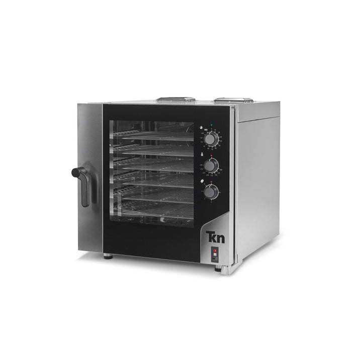 Horno de Convección a Gas con Inyección de Vapor Acero Inoxidable Capacidad 6 Charolas MKF664GS TekniKitchen