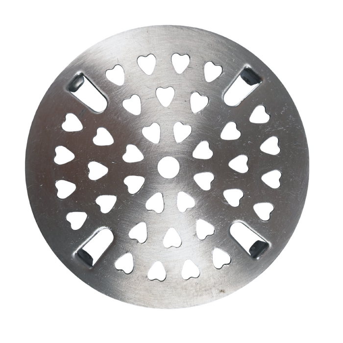 Colador plano de 3 1/2" de Acero Inoxidable para Contracanasta TK042 TKN
