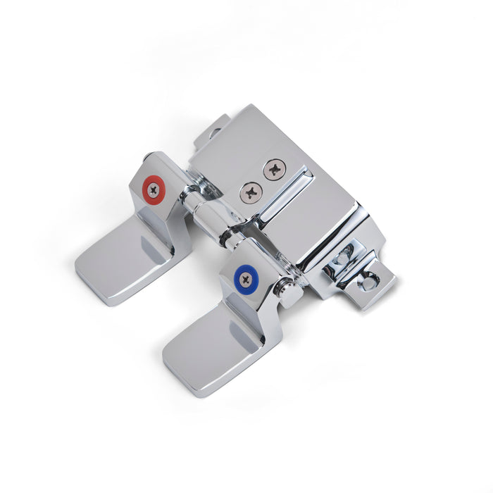 Válvula de Pie Pedal Doble fabricada en Latón TKN3170 Teknikitchen