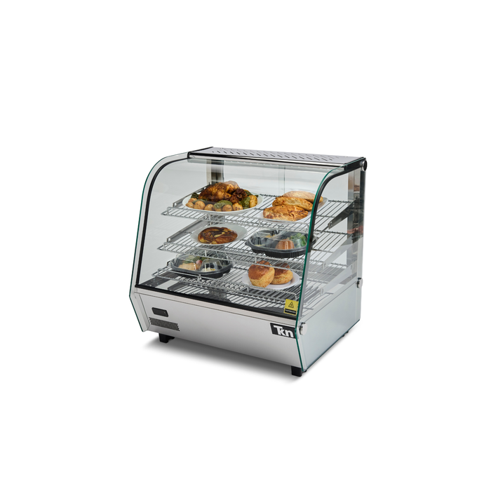 Vitrina Expositora Caliente 115 V sobre Mostrador TKN120H TKN Control Digital de Temperatura