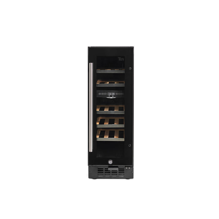 Cava de Vinos Doble Temperatura Capacidad 17 Botellas WC2T20 TKN Estantes de Madera Cava Empotrable o Freestanding