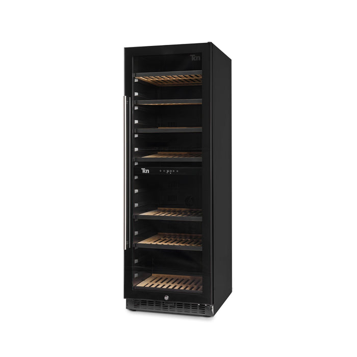 Cava de Vinos Doble Temperatura Capacidad 202 Botellas WC2T202 TKN Estantes de Madera Cava Empotrable o Freestanding