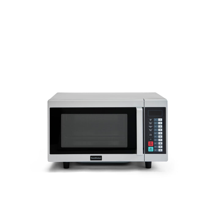 Horno de Microondas Acero Inoxidable 0.9 pies cúbicos Uso Comercial Trabajo Ligero TKL10TC TekniKitchen