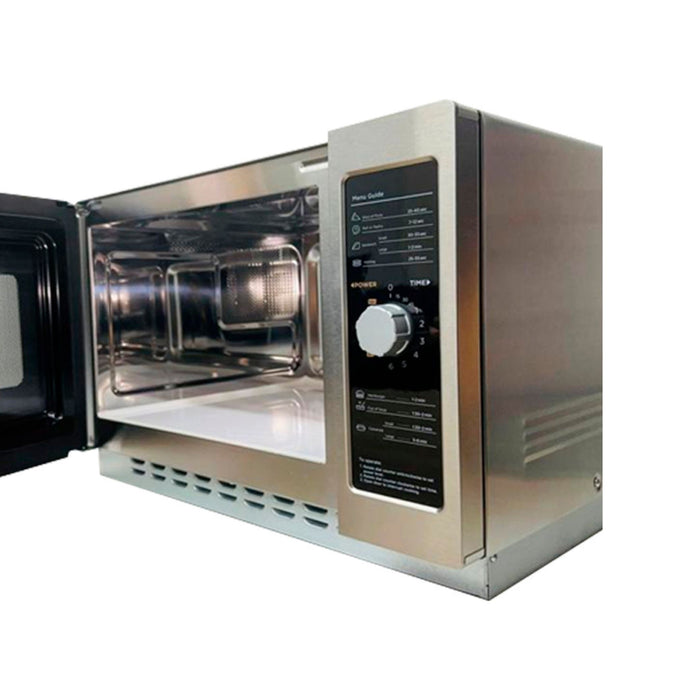 Horno de Microondas Acero Inoxidable 1.2 pies cúbicos Uso Comercial Trabajo Medio con Perilla TKM10DCE TekniKitchen