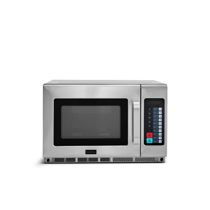 Horno de Microondas Acero Inoxidable 2 Magnetrones capacidad de 100 programas Uso Comercial Trabajo Pesado TKH12TC TekniKitchen
