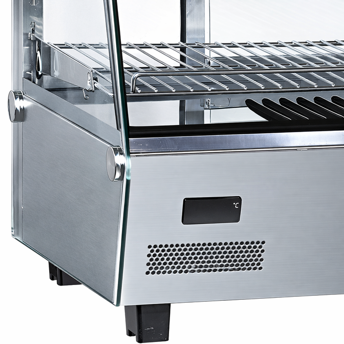 Vitrina Expositora Caliente 115 V sobre Mostrador TKN120H TKN Control Digital de Temperatura