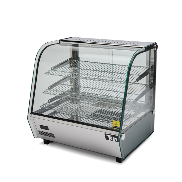 Vitrina Expositora Caliente 115 V sobre Mostrador TKN120H TKN Control Digital de Temperatura