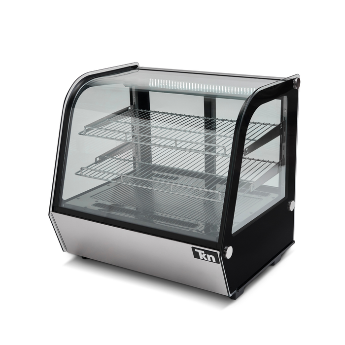 Vitrina Expositora sobre Mostrador Refrigerada 127v TKN160R TKN Control Digital de Temperatura 160 Litros