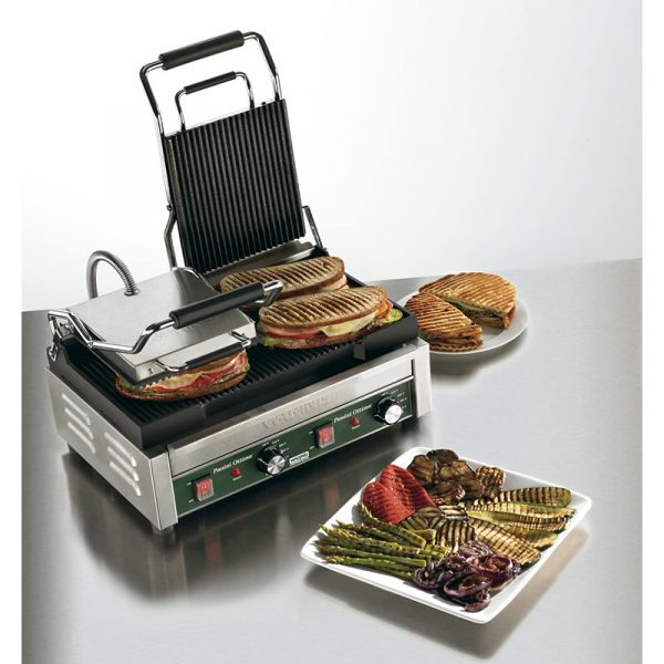 Panini Grill Ottimo Dual Waring Commercial