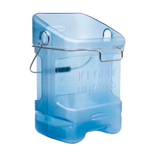 Cubeta para hielo de 25 lbs con gancho sujetador Rubbermaid